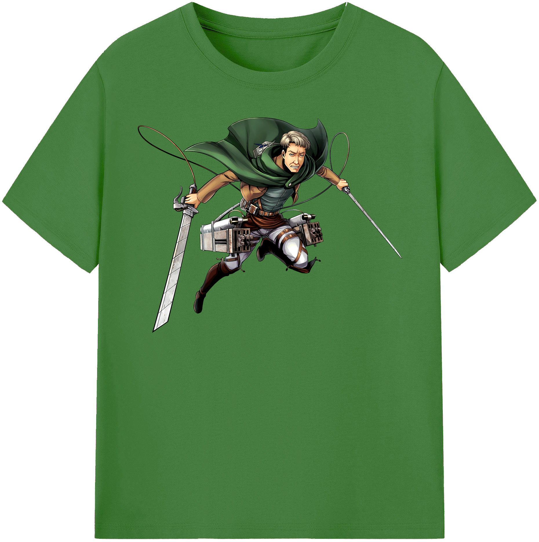 （画像用） 進撃の巨人 Attack on Titan レディースカジュアルプリントTシャツ（綿100％）